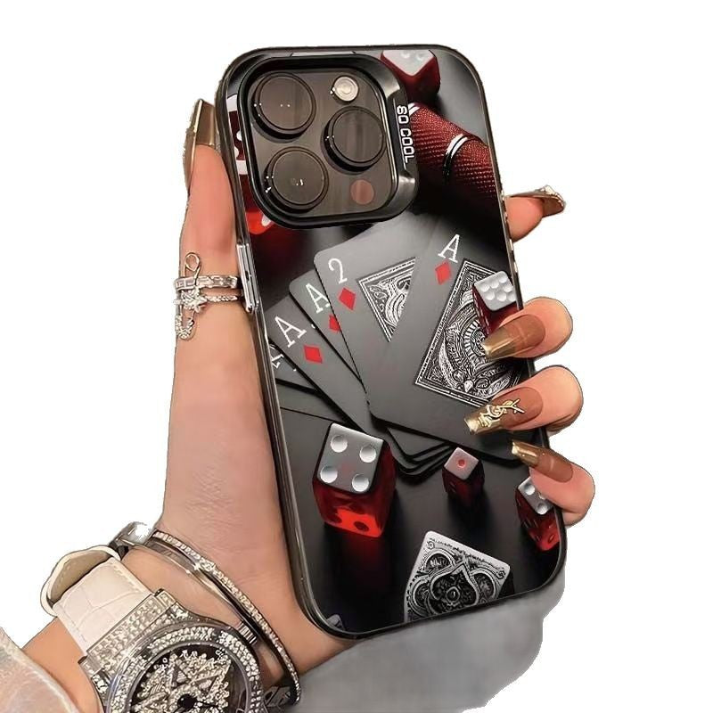 Card Dice 16 Phone Case Creative Card Dice 16 Phone Case Creative